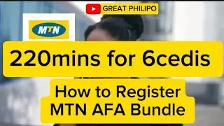 220 Mins for 6 Cedis 😳 😲 || How to Register MTN AFA Bundle #MTN #Hack #free