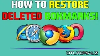 How To RESTORE DELETED BOOKMARKS on GOOGLE CHROME or 