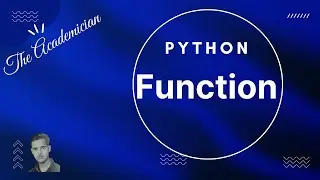[PY 11] Function in Python