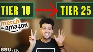 Amazon Merch Tier 10 to Tier 25 Update! - Merch By Amazon Tier Up