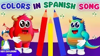 Who Wants To Learn Colors In Spanish ? | Spanish Colors For Kids | Colors Song