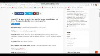 Huawei Y7 Trt-Lx2, Trt-Lx1, Trt-lx3 Flash File Auto Edl 9008 Port, Baseband Unknown No Service Fix.