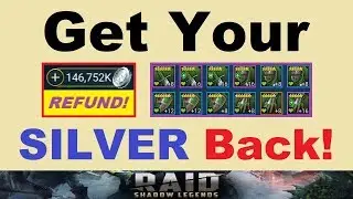 Bad Artifact RNG?.. Get Your *SILVER BACK!*.. 100% Silver ~REFUND~ Trick (RAID: Shadow Legends)
