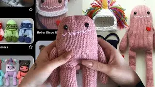 ИГРУШКА из Pinterest 🧸 (спицами) ТУТОРИАЛ