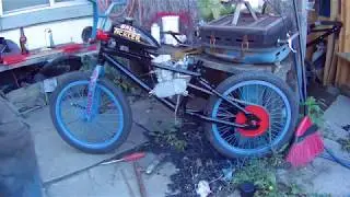 80cc Motorized BMX Bike pt.5, Paint and Assembling
