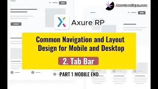 Common Navigation and Layout Design for Mobile and Desktop: 2.Tab Bar Navigation