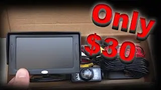 Install a Rear View Reverse Backup Camera for only $30!