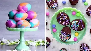 Last Minute Easter Treats | DIY Easter Egg Decorating Ideas By So Yummy | Spring 2018