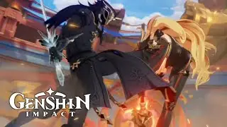 Even Capitano is not strong enough to beat the Pyro Archon | Animation Cutscene 5.0 Genshin Impact