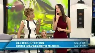 Elif Ece Uzun Güzellik Sırlarını Anlatıyor / Gülben Show
