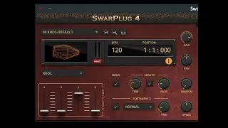 SwarPlug 4 VST Plugin: The Main Panel