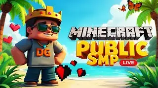 🔴Minecraft SMP LIVE || 24/7 Server || JAVA + PE || Anyone Can Join ❤