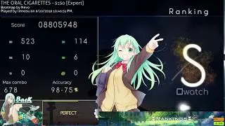osu! | THE ORAL CIGARETTES - 5150 [Expert] 6.15* FC 282pp (Nevo)