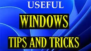 Must Know Windows 10 TIP and TRICK 2023 - Windows Tutorials