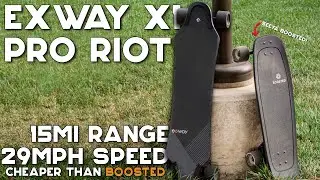 Exway X1 Pro Riot Longboard: THE Boosted Board Replacement? | Unboxing, Features, & Impressions!