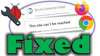 This site can’t be reached | Secure Connection Failed