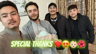 Special guests at my home for baby Mustafa Haider 👶🏻| @fahnzz7 @Waqarzchannel @Hydr_z_vlog