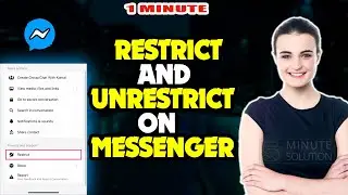 How to restrict and unrestrict on FB messenger 2024