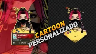 COMO HACER CARTOON CON TU PERFIL DE FREE FIRE 