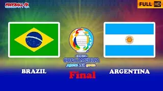 PES 2021 / Бразилия - Аргентина / Финал Копа Америка 2021