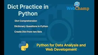 Python 11.1: Mastering Python Dictionary (Dict) - Hands-On Practice || Practice on Dicti in Python