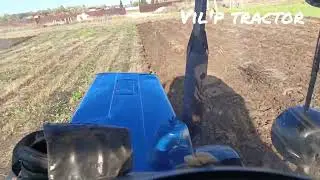 Вспашка мокрого поля.