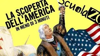 Noccioline #4 - LA SCOPERTA DELL' AMERICA in 3 MINUTI #ScuolaZoo