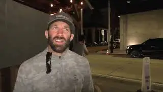 Luke Rockhold talks about Mike Tyson fighting a fan on a plane outside Craig's Restaurant in West Ho