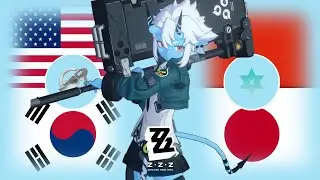 Soukaku Voice in 4 Different Languages (Skills & Ultimate) | Zenless Zone Zero Soukaku