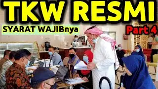 SYARAT WAJIB DOKUMEN YG HARUS DISIAPKAN UNTUK CALON TKW KE ARAB SAUDI SECARA RESMI VISA KERJA