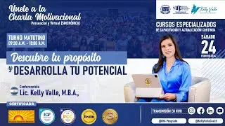 Charla motivacional “Descubre tu Propósito y Desarrolla tu Potencial”  🦋