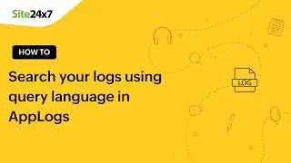 How to: Search your logs using query language in AppLogs