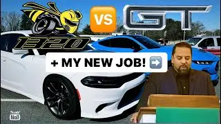 MY NEW JOB! Full Explanation! Plus 2024 Mustang vs 1320 SCATPACK!