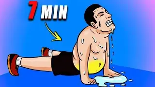 LOSE BELLY CHALLENGE - Exercises to Lose Belly AT HOME - Only 7 Min