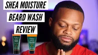 SHEA MOISTURE BEARD WASH REVIEW TUTORIAL | Jeff Stewart