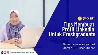 Tips Membuat Profil Linkedin Untuk Freshgraduate | Tanpa Pengalaman Kerja