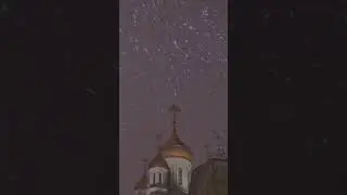 Снег в Сретенском монастыре