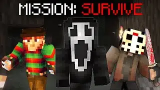 Surviving 100 Days Against KILLERS in Minecraft! [FULL MOVIE]