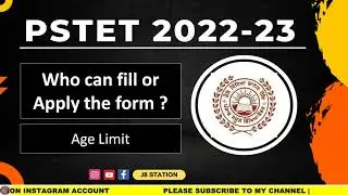 PSTET - How can apply or fill form 2022 ?