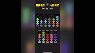 Ball Sort Special Level (after Level 3675)