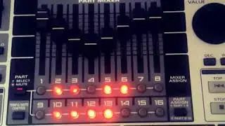 Rhythmic Vocal Samples Hiphop Style - Roland MC-909 Groovebox RPS Mode