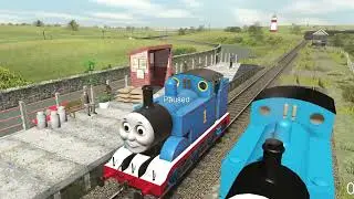 TRAINZ RAILROAD SIMULATOR - THOMAS GONE WRONG - TRAIN ACCIDENTS ARE UNAVOIDABLE - THOMAS FRIENDS