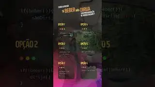 Qual você escolhe? 