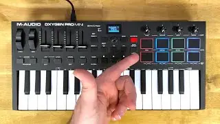 M-Audio Oxygen Pro MINI - Customizing the Drum Pad Colors, Notes, and Parameters