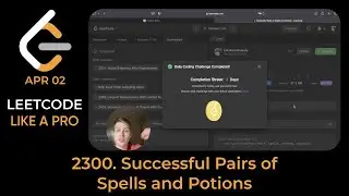 Leetcode like a pro. 2300. Successful Pairs of Spells and Potions. Код в описании. Python solution.
