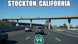 CA-99 North in San Joaquin County: Manteca, Stockton, & Lodi