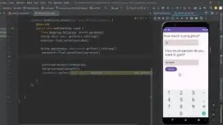 User input in Android Studio