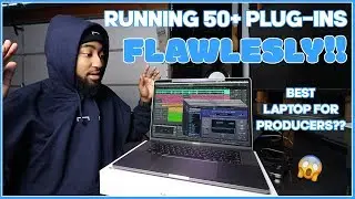 Music Producer makes a crazy beat on the new Macbook Pro 16