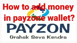 How to add money in payzone wallet?
