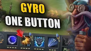 One button - Double Aghs [AoE AutoHit Marksmanship with Flak Cannon]